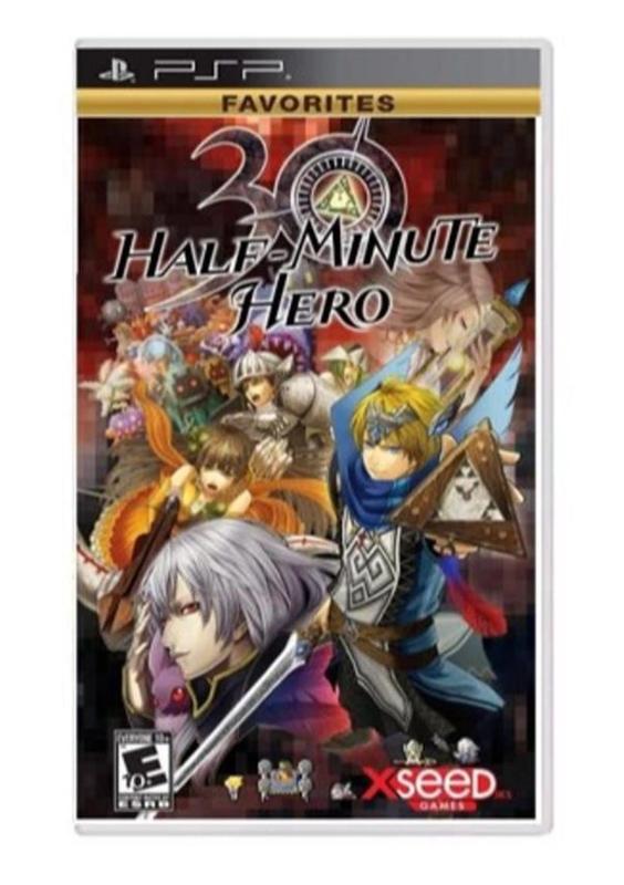 jogo Half-Minute Hero - PSP NOVO - XSEED GAMES - Outros Games